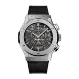 Hblot 525.nx.0170.lr – Classic Fusion Aerofusion Titanium Automatic Skeleton Dial Men’s Watch