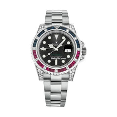 Rlx Gtm Ii 116759 – White Gold, Diamond-set, Black Dial