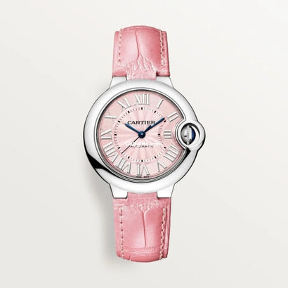 33 Mm, Movimiento Automático, Acero, Cuero