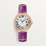 33 Mm, Movimiento Automático, Oro Rosa, Diamantes, Piel