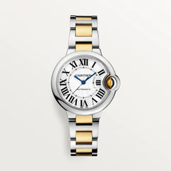 33 Mm, Movimiento Mecánico De Carga Automática, Oro Amarillo, Acero