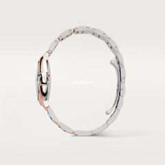 33 Mm, Movimiento Mecánico De Carga Automática, Oro Rosa, Acero