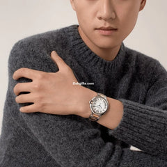 42 Mm, Movimiento Mecánico De Carga Automática, Oro Amarillo, Acero