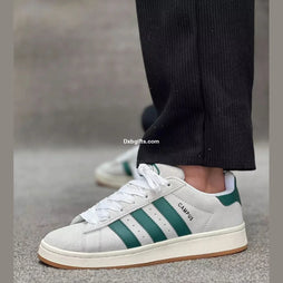 Ad Campus 00s Crystal White Dark Green