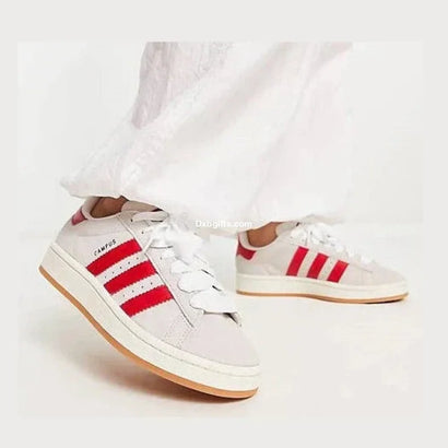 Ad Campus 00s Crystal White Scarlet