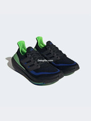 Ad Ultraboost Light Core Black  Lucid Lime