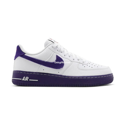 Af 1 '07 Lv8 Emb 'white Court Purple'