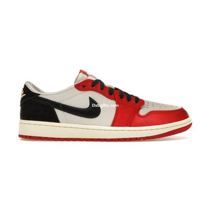 Aj 1 Low Og X Trophy Room 'sail And Varsity Red'