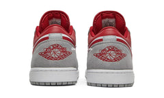 Aj 1 Low Se 'light Smoke Grey Gym Red'