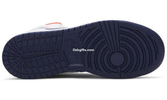 Aj 1 Mid Gs 'white Deep Royal Blue'