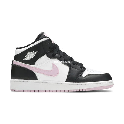 Aj 1 Mid Gs 'white Light Arctic Pink'