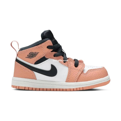 Aj 1 Mid Gt 'pink Quartz'