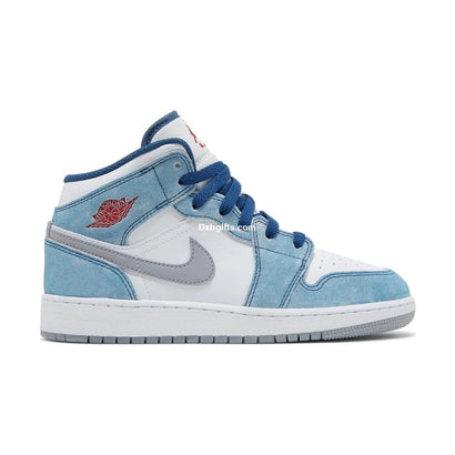 Aj 1 Mid Se Gs 'french Blue'