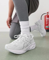 Ascs Novablast 5 White Piedmont Grey