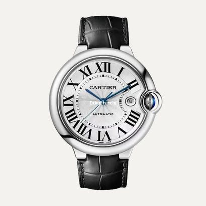 Automatic 42mm Stainless Steel And Alligator Watch, Ref. No. Wsbb0026