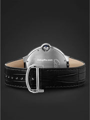 Automatic 42mm Stainless Steel And Alligator Watch, Ref. No. Wsbb0026