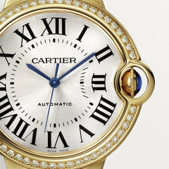 Ballon Bleu De Cartr Watch, 36 Mm, Mechanical Movement With Automatic Winding. Yellow Gold