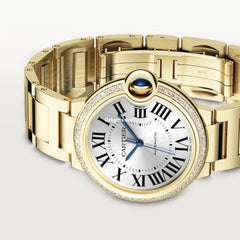Ballon Bleu De Cartr Watch, 36 Mm, Mechanical Movement With Automatic Winding. Yellow Gold