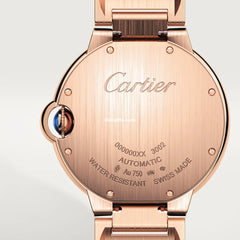 Ballon Bleu De Cartr Watch, 36 Mm, Mechanical Movement With Automatic Winding. Rose Gold