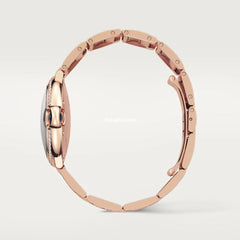 Ballon Bleu De Cartr Watch, 36 Mm, Mechanical Movement With Automatic Winding. Rose Gold