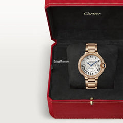 Ballon Bleu De Cartr Watch, 40 Mm, Manufacture Mechanical Movement With Automatic Winding, Caliber 1847 Mc. 18k Rose Gold