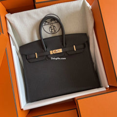 Birkin 25 Togo Black