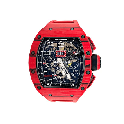 Chard Mil 011 Red Quartz Tpt Chronograph Limited Edition