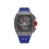 Chard Mil 011 'felipe Massa' Sandblast Grade 5 Titanium Chronograph