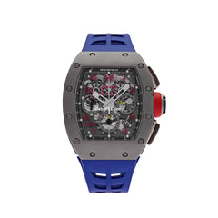 Chard Mil 011 'felipe Massa' Sandblast Grade 5 Titanium Chronograph