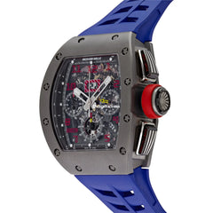 Chard Mil 011 'felipe Massa' Sandblast Grade 5 Titanium Chronograph