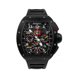 Chard Mil 011-fm Felipe Massa Flyback Chronograph Black Carbon