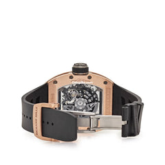 Chard Mil 030 Rose Gold Titanium Skeleton Dial