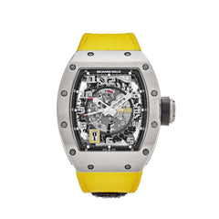 Chard Mil 030 Titanium With Yellow Strap