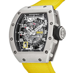 Chard Mil 030 Titanium With Yellow Strap