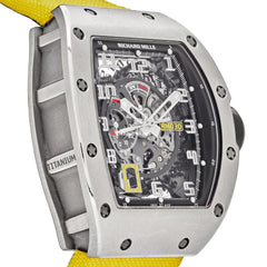 Chard Mil 030 Titanium With Yellow Strap
