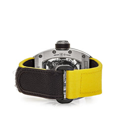 Chard Mil 030 Titanium With Yellow Strap