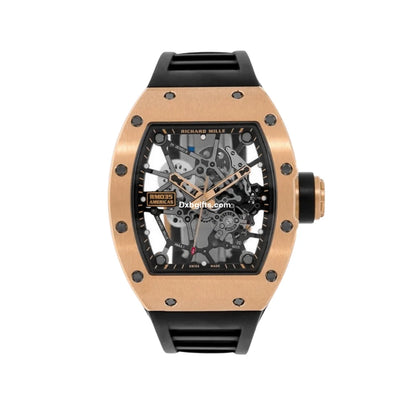 Chard Mil 035 Americas Rose Gold Toro Skeleton Limited Edition