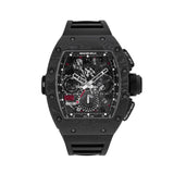 Chard Mil 11-02 Flyback Chronograph Dual Time Zone Jet Black