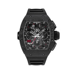 Chard Mil 11-02 Flyback Chronograph Dual Time Zone Jet Black
