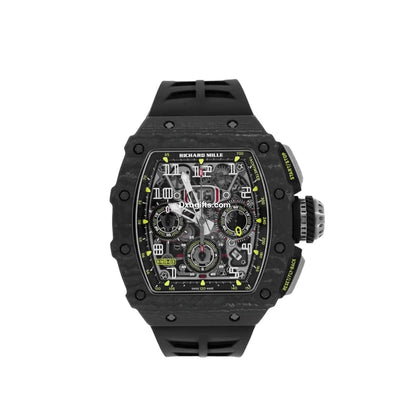 Chard Mil 11-03 Black Carbon Tpt Quartz Flyback Chronograph Limited Edition