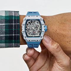 Chard Mil 35-03 'rafael Nadal' Blue Rubber Strap (2024)