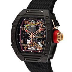 Chard Mil 50-01 'romain Grosjean Lotus F1 G-sensor' Tourbillon Carbon-ntpt Limited Edition (2015)