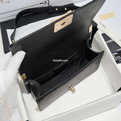 Chevron Caviar Boy Chnel Handbag