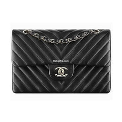 Chnel Classic Chevron Medium Flap