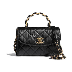 Chnel Mini Flap Bag With Top Handle