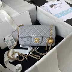 Chnel Pearl Crush Mini Rectangular Flap