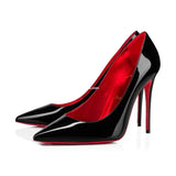 Christian Lbtn Kate Black Pumps