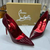 Christian Lbtn Kate Red Pumps