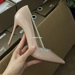 Christian Lbtn So Kate Beige Pump