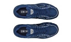 Dr B30 Dark Blue Knit And Technical Fabric